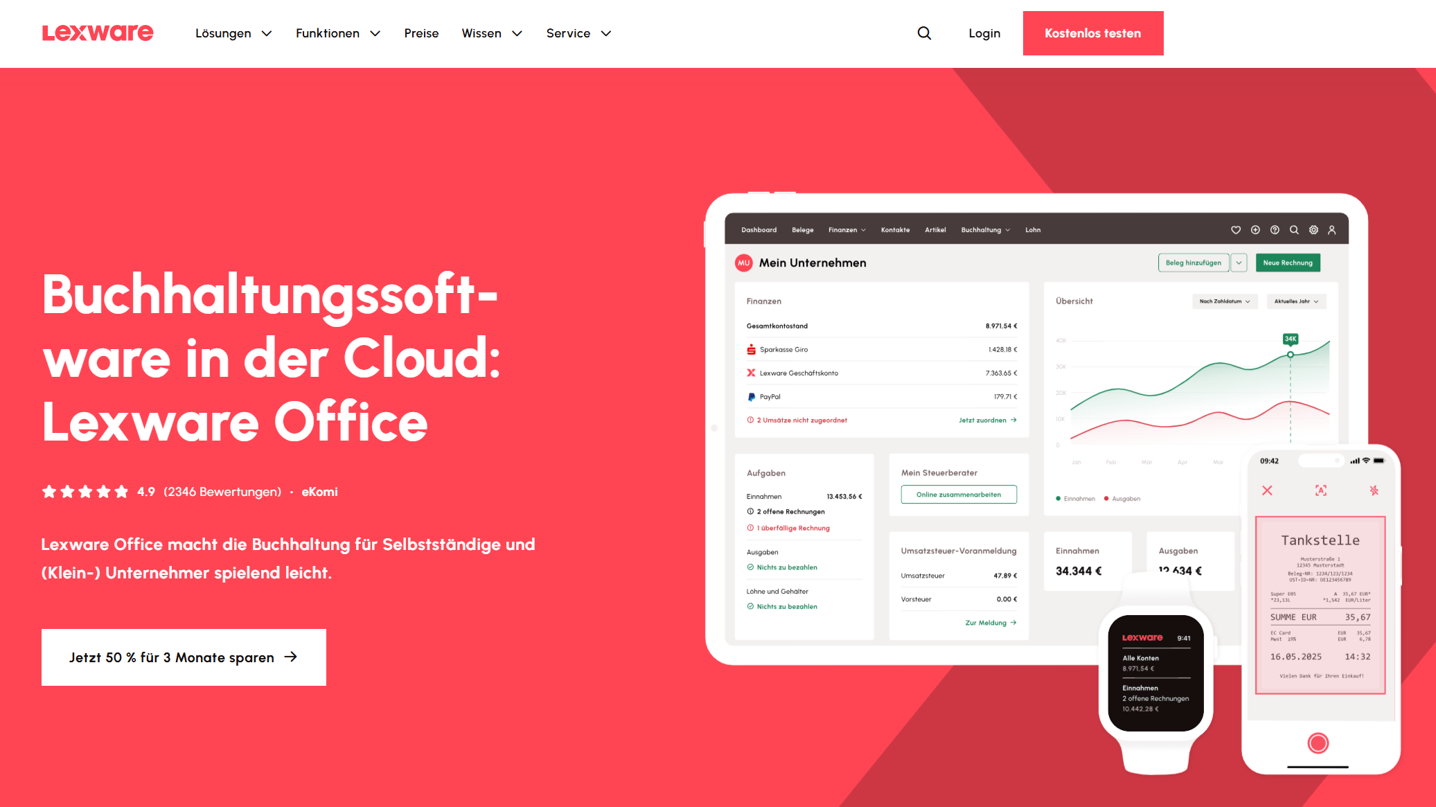 Startseite Lexware Office